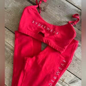 Workout set from Ryderwear size XS